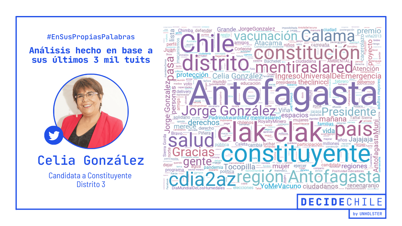 González distrito 3