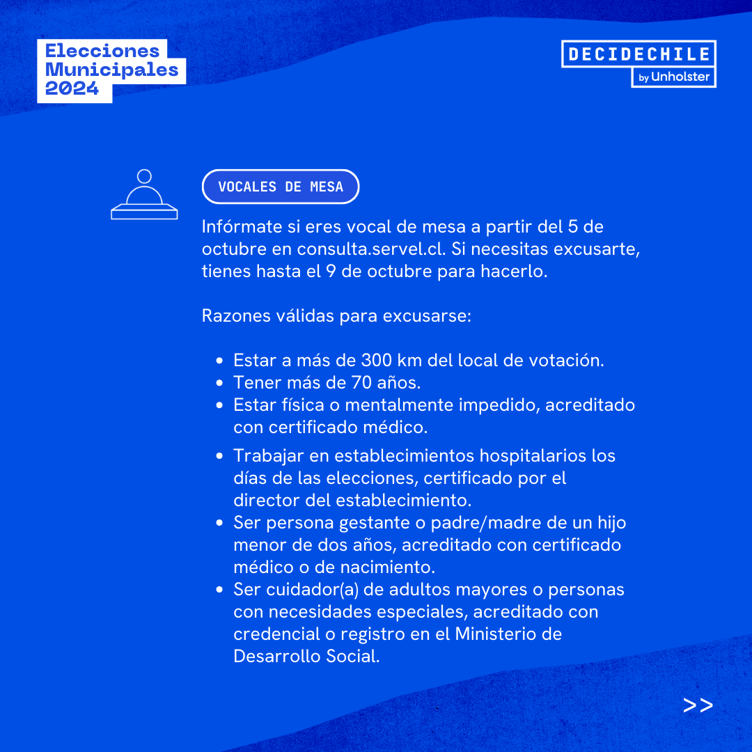 6. Lo que debes saber a un mes de las municipales