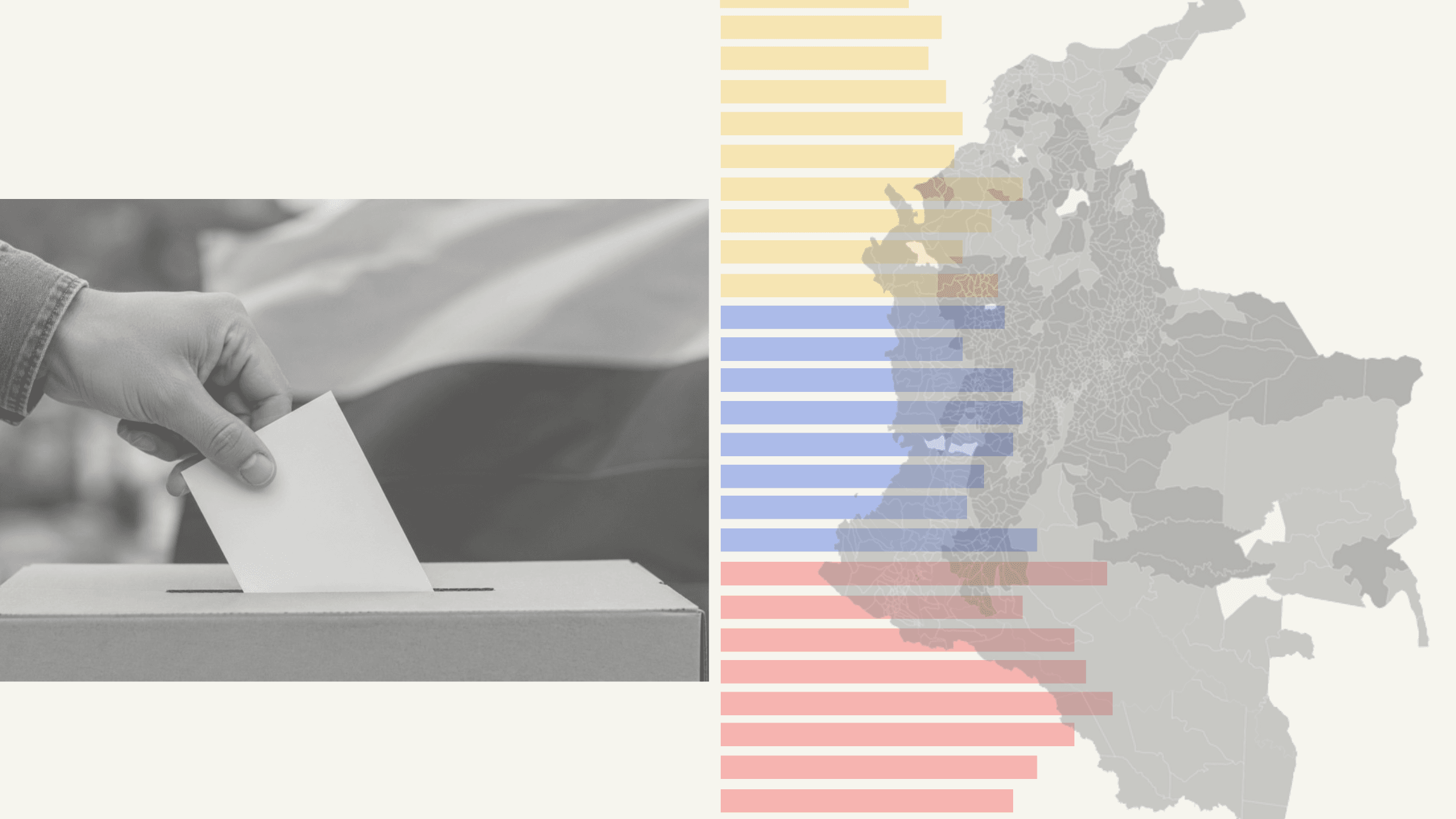 1ª vuelta presidencial en Colombia: Resultados y escenarios de 2ª vuelta